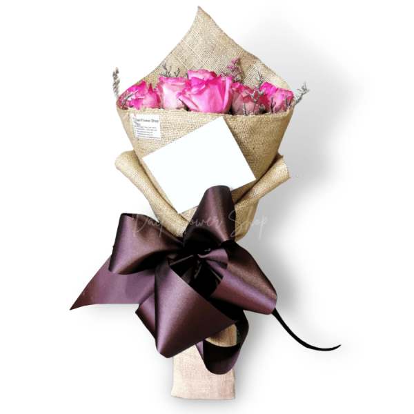 Rustic Rose Bouquet - Image 2